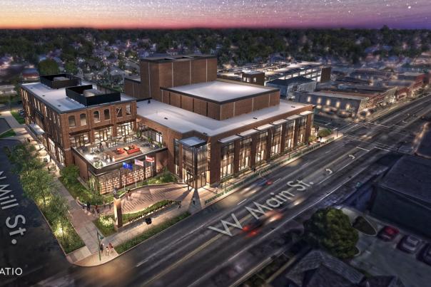 Hendricks Live! Theater Rendering