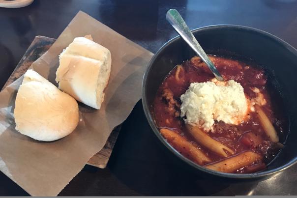 Hearty Lasagna Soup from the Beehive in Danville