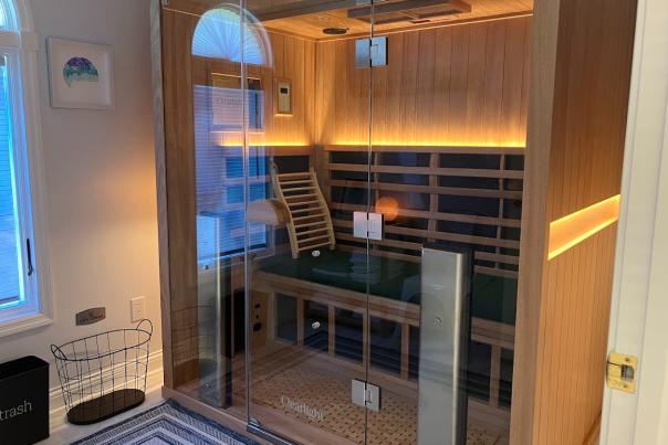 Infrared Sauna at Salt Breeze Wellness in Brownsburg