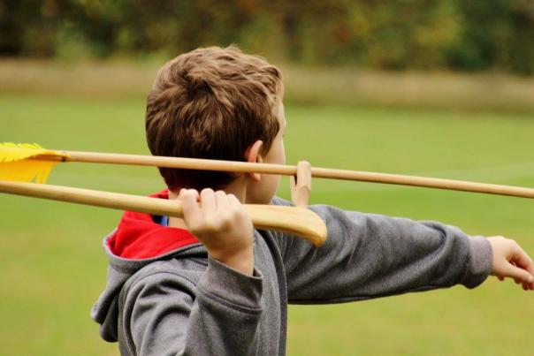 Try throwing an atlatl at McCloud Nature Park during the Fall Colors Festival. (Photo by Deb Stukenborg)
