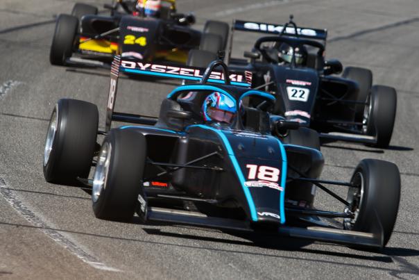 INDYCAR Racing at Carb Night Classic (Photo Courtesy of Wayne Riegle)