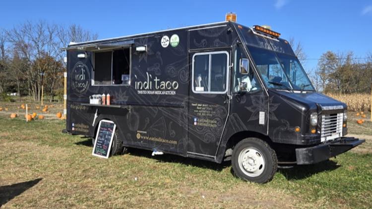 IndiTaco Food Truck at Hogan Farms in Brownsburg, Indiana (Photo Courtesy of Hogan Farms Facebook Page)