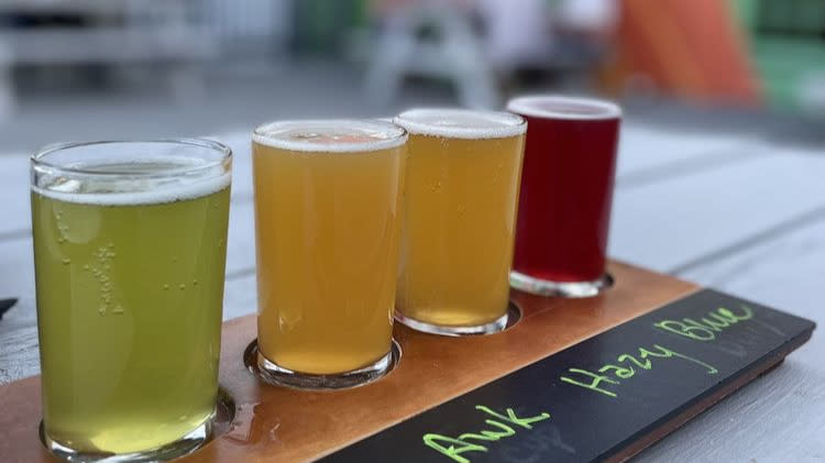 Drink Flights (Photo Courtesy of Brew Link Facebook page)