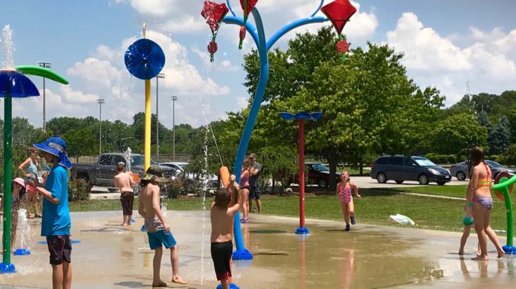 Hummel Park Splash Pad
