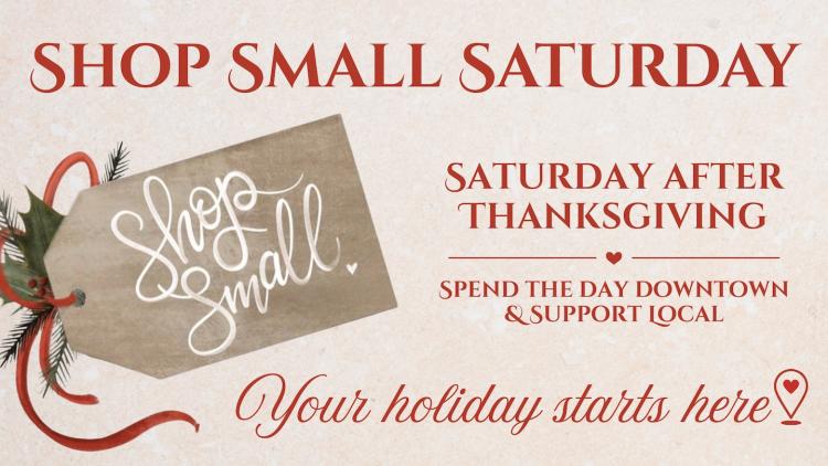 Shop Small in Danville on Nov. 29 (graphic via Facebook).