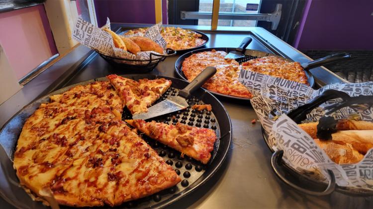 Pizza at Rockstar Pizza in Brownsburg, Indiana