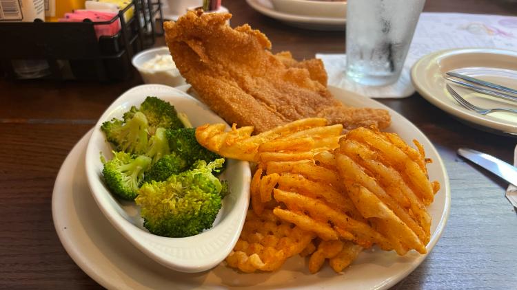 Catfish Fillets at Walt's Eats & Drinks in Brownsburg, Indiana