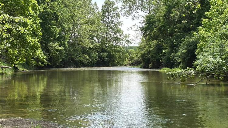 White Lick Creek in Plainfield, Indiana