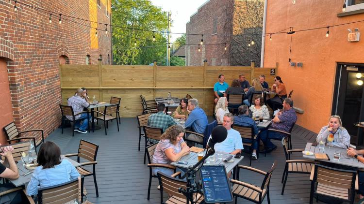 Rooftop dining is available at The Prewitt Restaurant + Lounge (Photo Courtesy of Prewitt Facebook page)