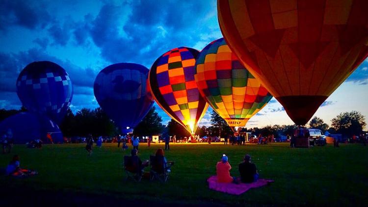 Rib-Fest & Avon Balloon Glow