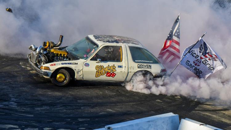 Burnout Rivals Competitor at Cleetus & Cars Indy 800  (Photo Courtesy of Lucas Oil Indianapolis Raceway Park Facebook Page)