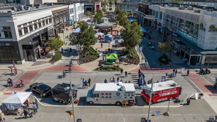 Aerial View of the 2024 Hendricks County International Festival (Photo Courtesy of Hendricks County International Festival Facebook Page)