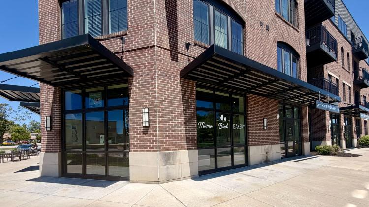 Exterior of BrewLab’s Mama Bird Bakery & Cafe