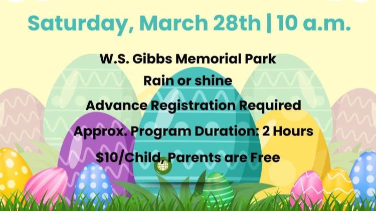 W.S. Gibbs Park Egg Hunt