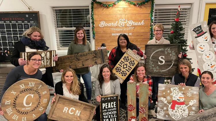 Board and Brush (Photo Courtesy of Board and Brush Facebook page)