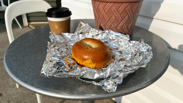 Breakfast at the Cup and the Cone in Amo, Indiana
