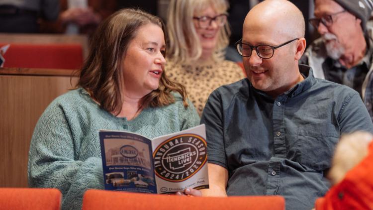 Couple at Hendricks Live