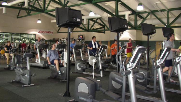 Fitness Area at Richard A.Carlucci Recreation & Aquatic Center