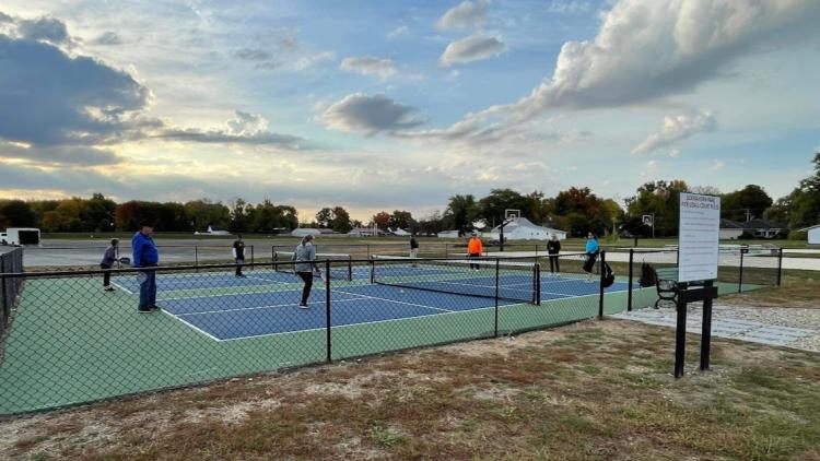 Numerous parks in Hendricks County offer pickleball courts to the public.