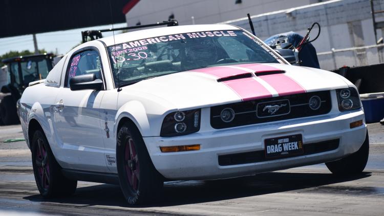 Mustang Drag Racing at Lucas Oil Indianapolis Raceway Park (Photo Courtesy of Lucas Oil Indianapolis Raceway Park Facebook Page)