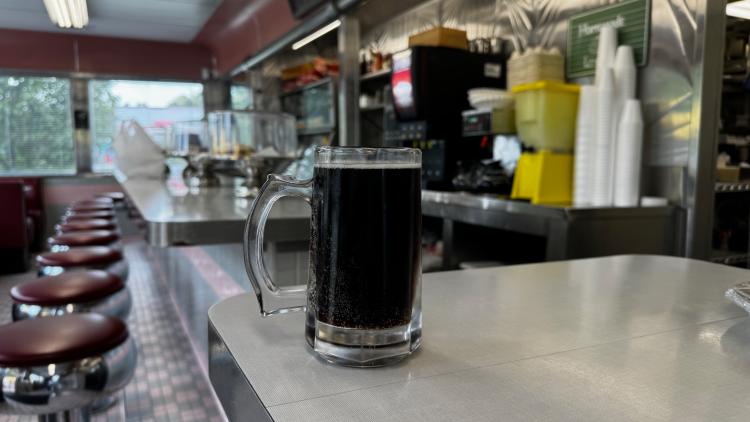 Butterscotch Root Beer at Oasis Diner