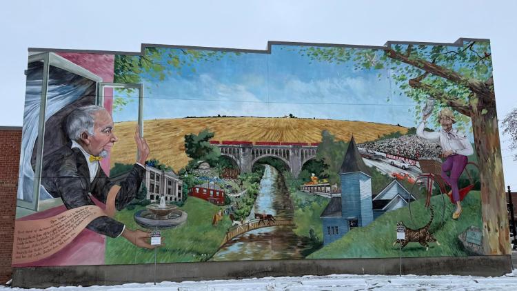 Danville Mural "Open Windows"