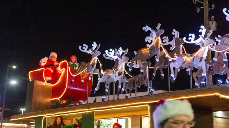 Christmas Under the Stars (Photo Courtesy of Town of Brownsburg Facebook page)