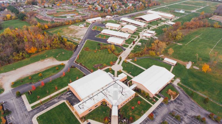 Hendricks County 4-H Fairgrounds & Conference Complex aerial view
