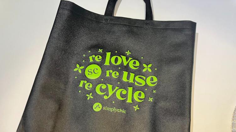 Reusable Bag at Simply Chic in Plainfield
