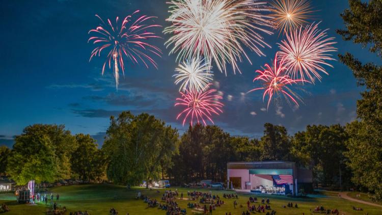 Hummel Park fireworks