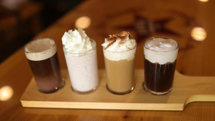 Drink Flights (Photo Courtesy of Cabin Coffee Facebook page)
