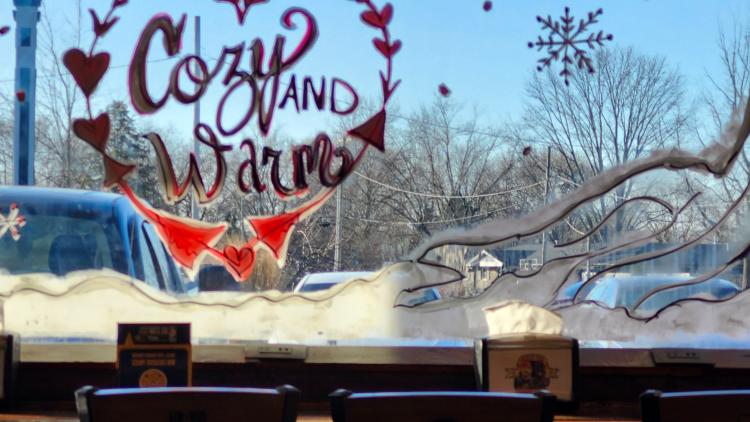 Room with a view at Best Friends Coffee & Bagels