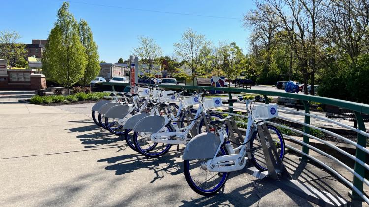 Pedal with Plainfield bikes
