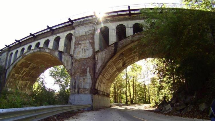 Avon haunted bridge