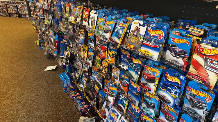 Anyone who loves Hot Wheels will find plenty to choose from