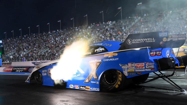 John Force & Qualifying Under the Lights at the U.S. Nationals