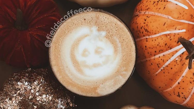 The Great Pumpkin at Fields Coffee