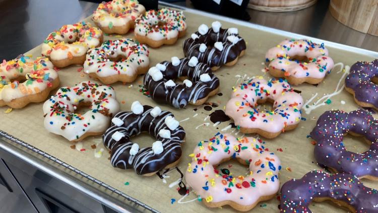 Mochi Donuts at Tea Moon in Brownsburg