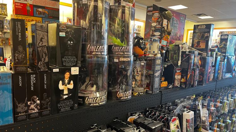 Take care of your Star Wars fix at D's Toys