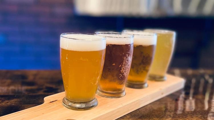 Drink Flights (Photo Courtesy of Central Normal Tap)