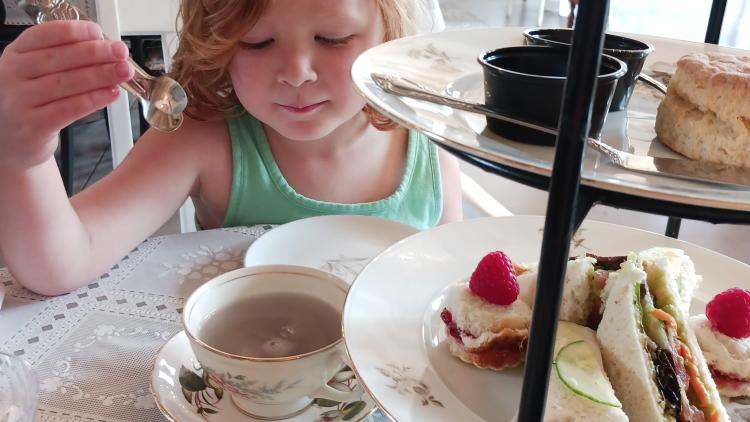 A little indulgence at Ms. B's Teas