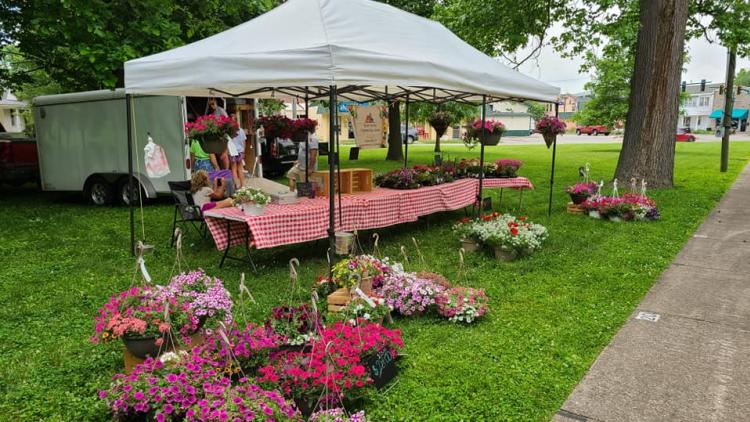 Gorgerous flowers at the Plainfield Farmers Market (Photo courtesy of Plainfield Farmers Market on Facebook)