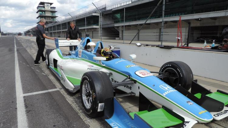 Photo courtesy of Indy Racing Experience Facebook page
