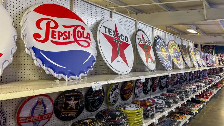 Vintage Signs at ABC Distributors