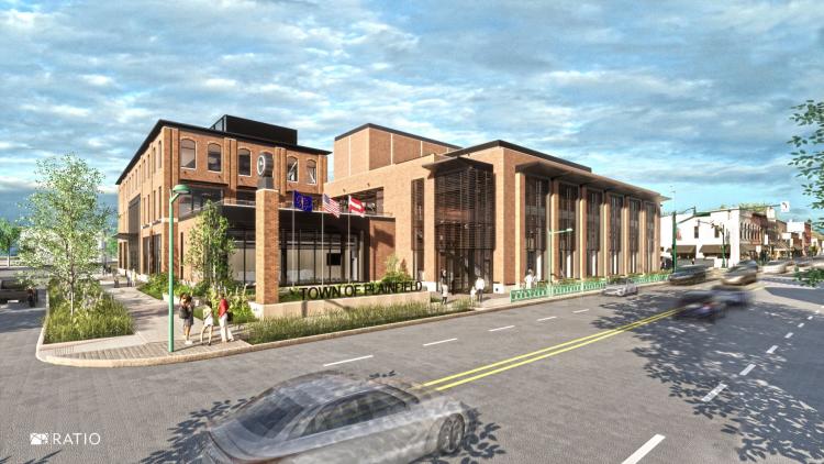 Hendricks Live! Artist Rendering of the Exterior