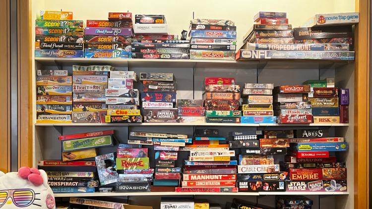 D's has plenty of board games