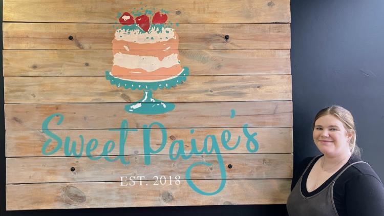 Paige Barnhart, owner of Sweet Paige's in Brownsburg