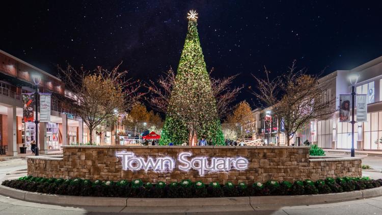 Shops at Perry Crossing Tree (Photo Courtesy of Shops Facebook page)