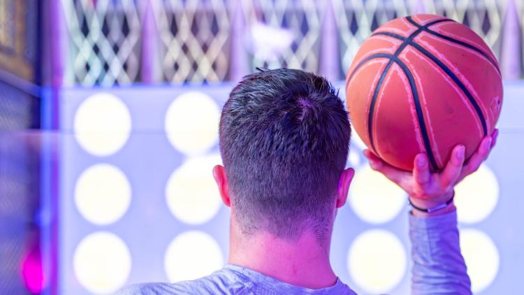 Try your hand at Connect Four combined with basketball (Photo courtesy of the Pinheads' website)