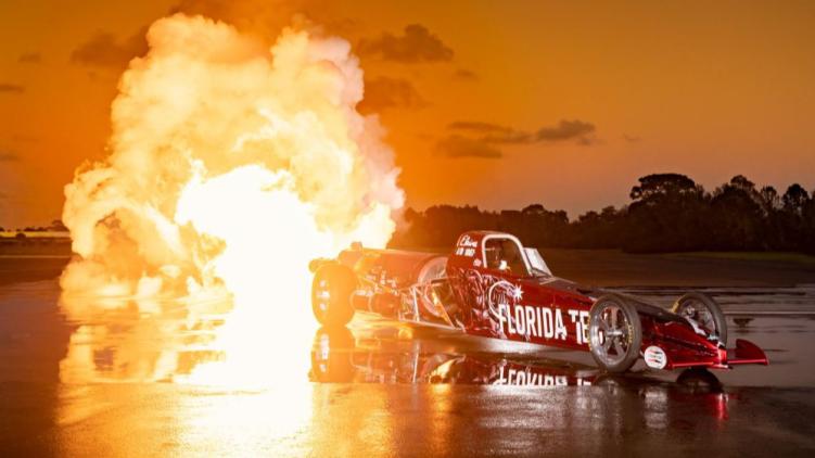 Larsen Motorsports Jet Dragster (Photo Courtesy of Drag Illustrated)